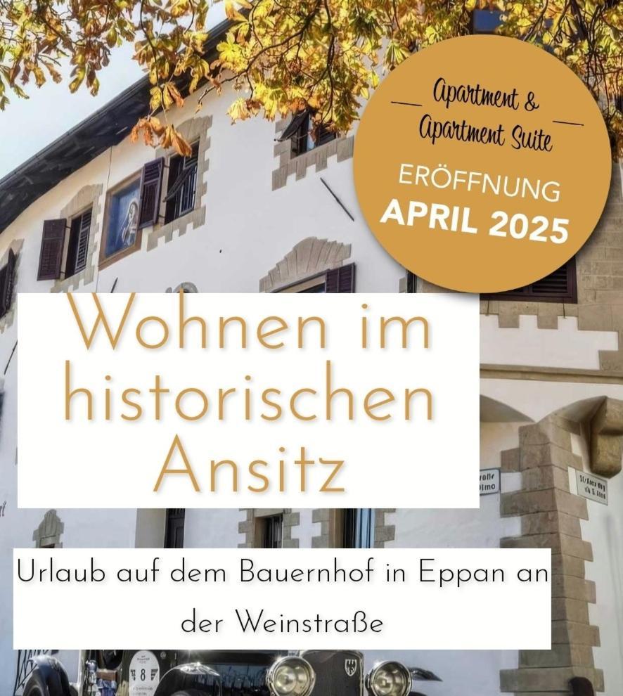 Ansitz Grustdorf Apartment Appiano Sulla Strada Del Vino Exterior foto